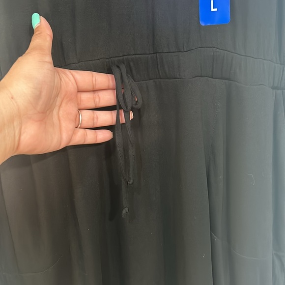 32 DEGREE WOMENS SOFT LUX BLACK DRESS Sz LARGE NEW - Picture 8 of 9